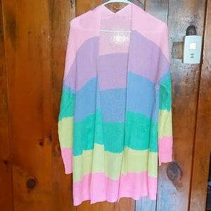 Rainbow cardigan